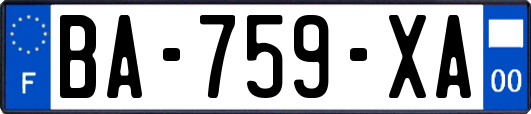 BA-759-XA