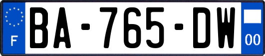 BA-765-DW