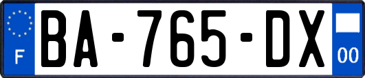 BA-765-DX