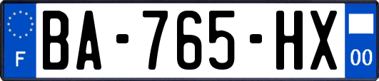 BA-765-HX