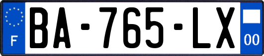 BA-765-LX