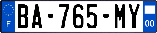 BA-765-MY