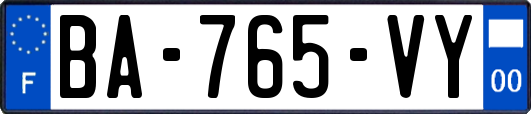BA-765-VY