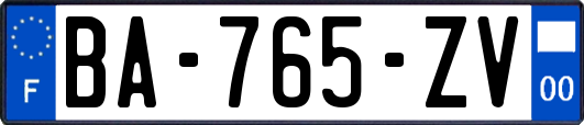 BA-765-ZV