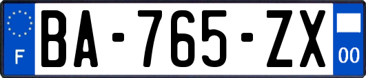 BA-765-ZX