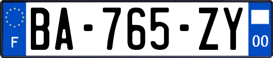 BA-765-ZY