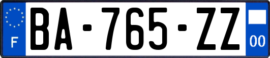 BA-765-ZZ