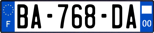 BA-768-DA