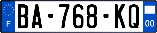 BA-768-KQ