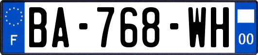 BA-768-WH