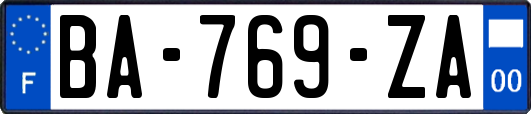 BA-769-ZA