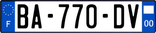 BA-770-DV