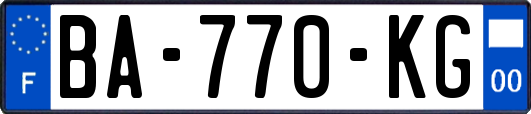 BA-770-KG