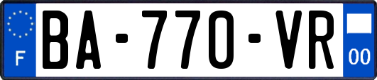 BA-770-VR