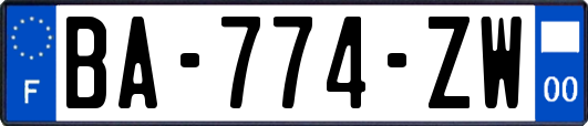 BA-774-ZW