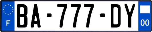 BA-777-DY