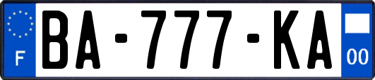 BA-777-KA