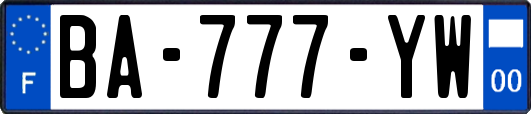 BA-777-YW