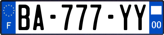 BA-777-YY