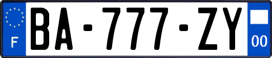 BA-777-ZY