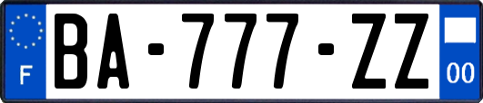 BA-777-ZZ