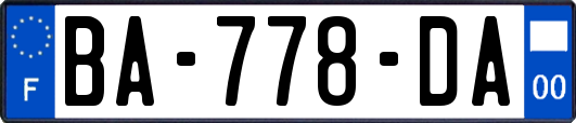 BA-778-DA