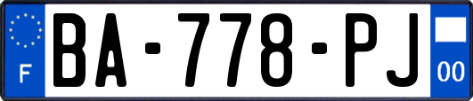 BA-778-PJ
