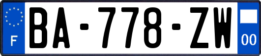 BA-778-ZW