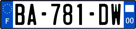 BA-781-DW