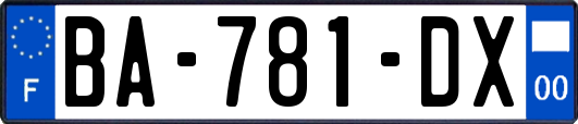 BA-781-DX