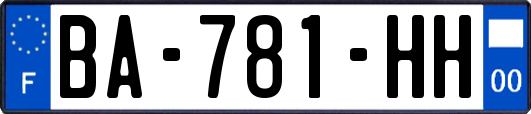 BA-781-HH