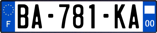 BA-781-KA