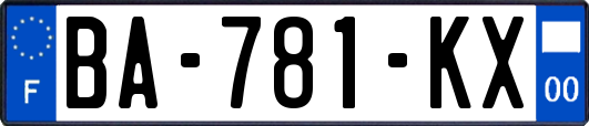 BA-781-KX