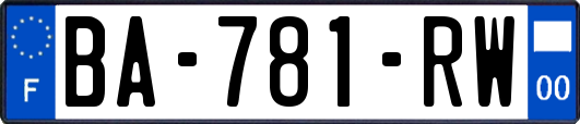 BA-781-RW
