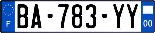 BA-783-YY