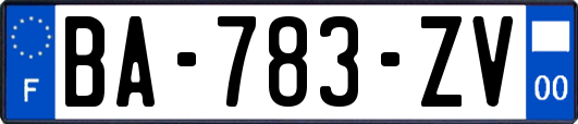 BA-783-ZV