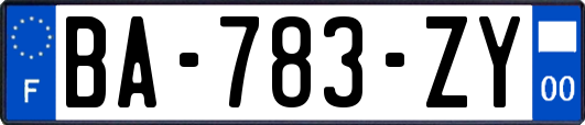 BA-783-ZY