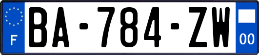 BA-784-ZW