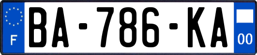 BA-786-KA
