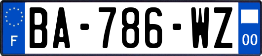 BA-786-WZ