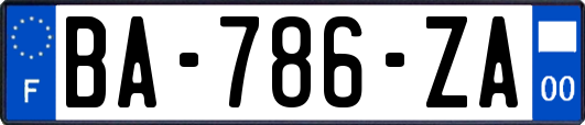 BA-786-ZA