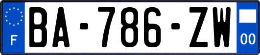 BA-786-ZW