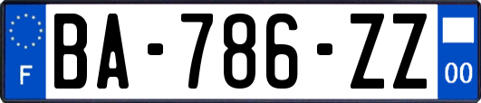 BA-786-ZZ