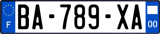 BA-789-XA