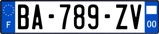 BA-789-ZV