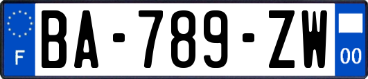 BA-789-ZW