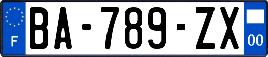 BA-789-ZX