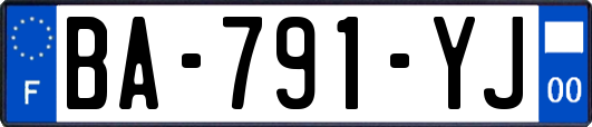 BA-791-YJ
