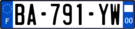 BA-791-YW