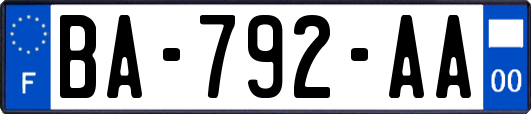 BA-792-AA